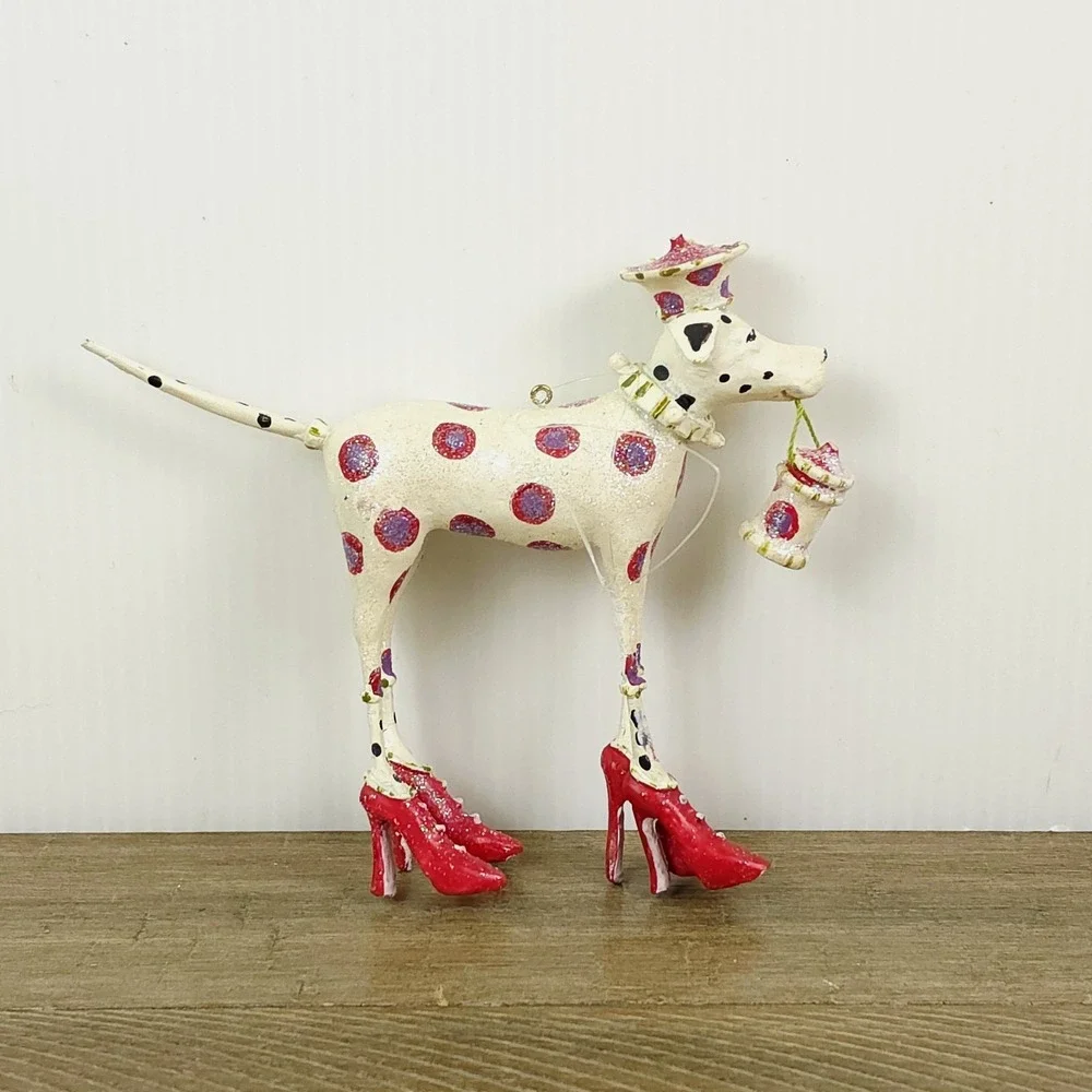 Patience Brewster‎ Dalmatian Krinkles Christmas Ornament